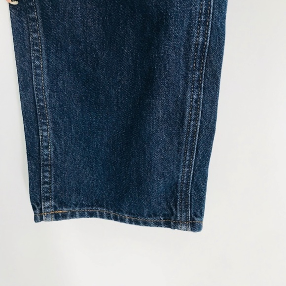 Sunday Best Utility Cargo Denim Straight Leg Overalls Size XXS - Picture 7 of 10